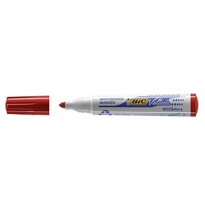 BIC Marqueur tableau blanc Velleda 1701 ECOlutions rouge Idée cadeau